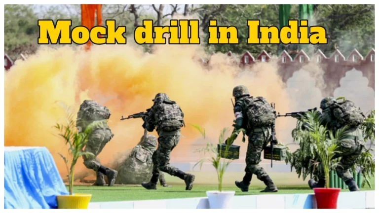 India's War Survival Mock Drill in 244 Areas Tomorrow 7 May 2025