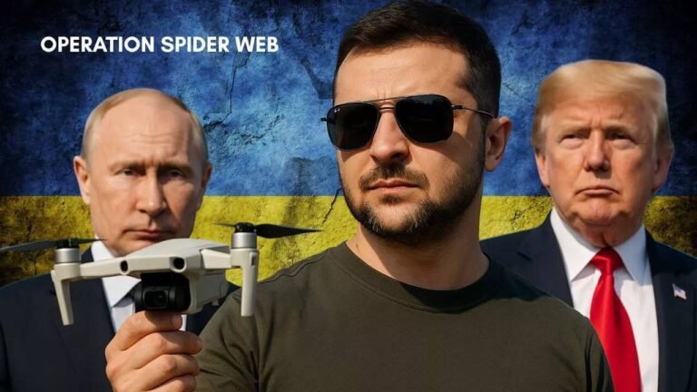 Ukraine Drone Attack: Operation Spider Web Stuns Russia